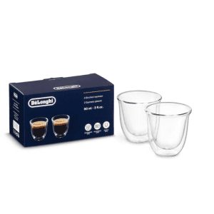 Pahare cafea Delonghi-set 2 pahare cafea scurta-espresso